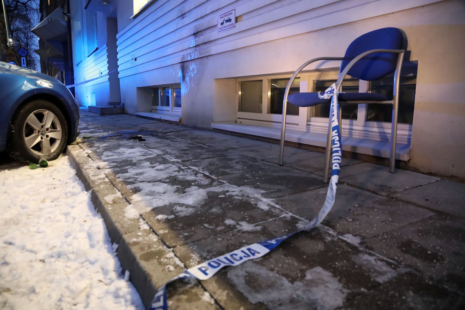 Warszawa. Atak na ambasadę Turcji. Użyto koktajlu Mołotowa