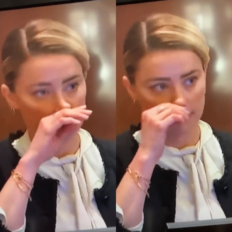 Amber Heard wciągała kokainę na sali sądowej?