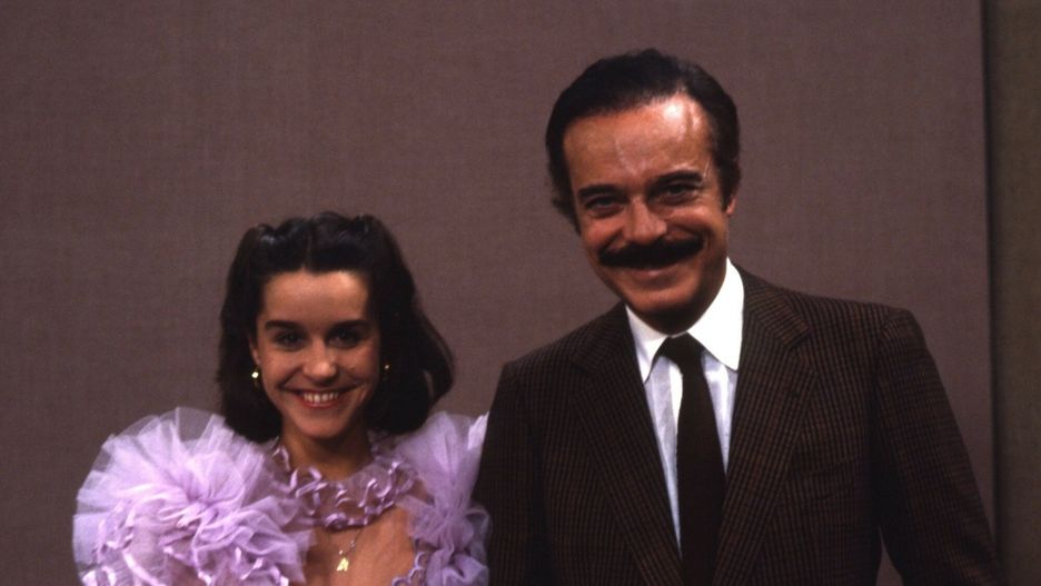 Lucelia Santos i Rubens de Falco podczas wizyty w Polsce w 1985 r.
