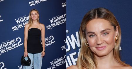 Małgorzata Socha bryluje na premierze filmu z torbą za 10 tysięcy złotych i w butach Z SIATKI. Fajny trend? (ZDJĘCIA)