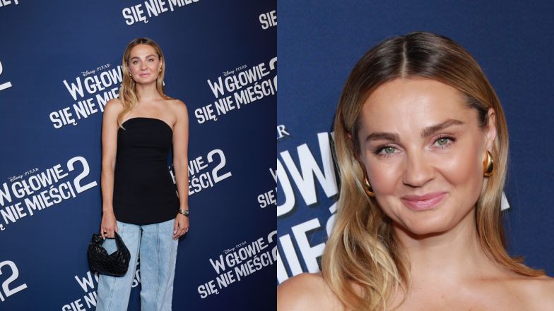 Małgosia Socha w butach z siatki bryluje na premierze filmu