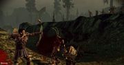 Leliana z Dragon Age: Początek też ma zachlapany krwią biust