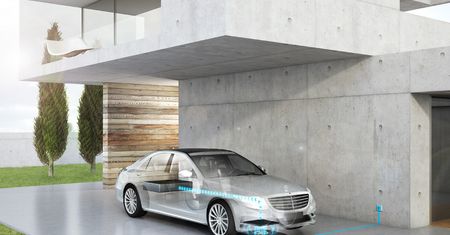 Elektryczne auta Mercedesa naładujemy bezprzewodowo