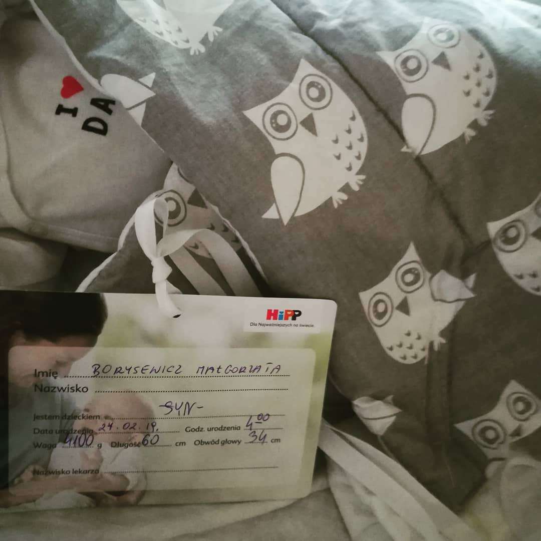 Małgosia Borysewicz z Rolnik Szuka Żony urodziła