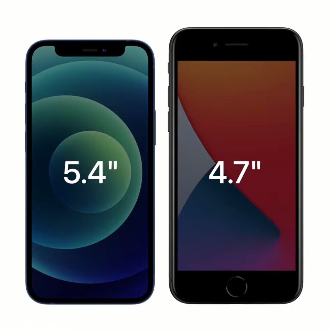iPhone 12 mini jest mniejszy niż myślisz. Ta grafika mówi wszystko 2