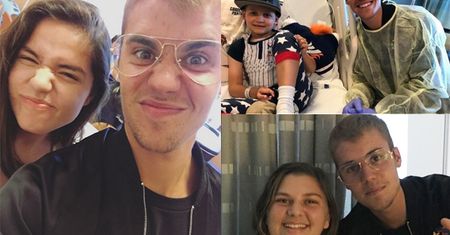 Justin Bieber spotkał się z chorymi dziećmi. "Chwycił dłoń mojej córki i zaczęliśmy się modlić"