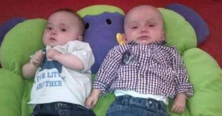 Jedno z bliźniąt urodziło się z zespołem Downa. Mama nie mogła w to uwierzyć