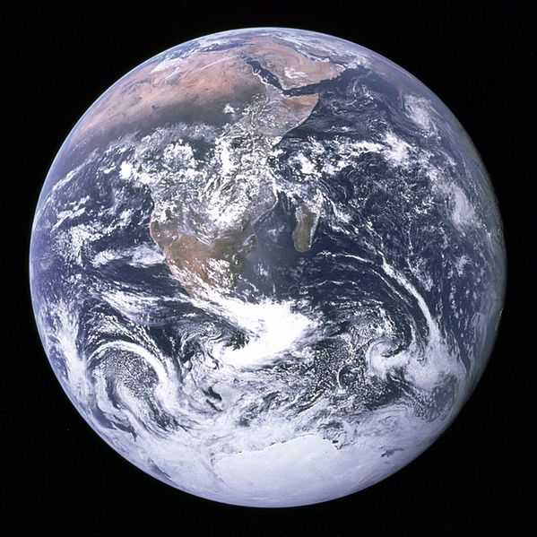 Oryginalny Blue Marble (fot. NASA)