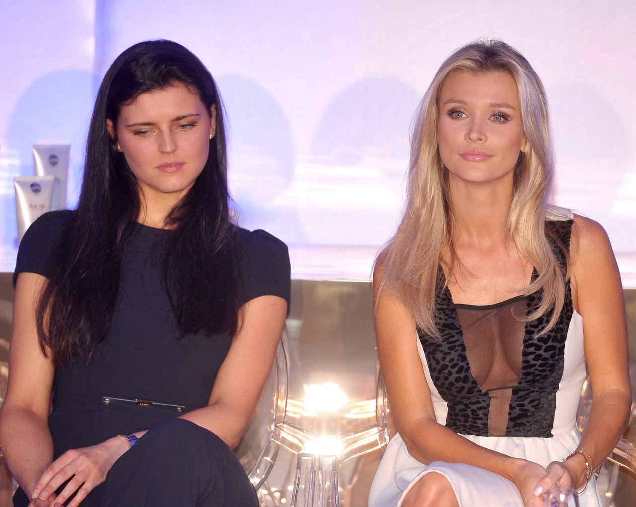 Joanna Krupa i Małgorzata Leitner w 2012 roku 