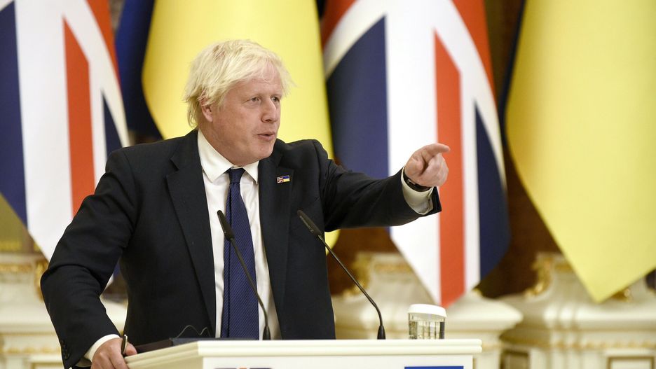 Boris Johnson w Kijowie
KYIV, UKRAINE - AUGUST 24, 2022 - Prime Minister of the United Kingdom Boris Johnson is pictured during a joint briefing with President of Ukraine Volodymyr Zelenskyy, Kyiv, capital of Ukraine.
Ruslan Kaniuka