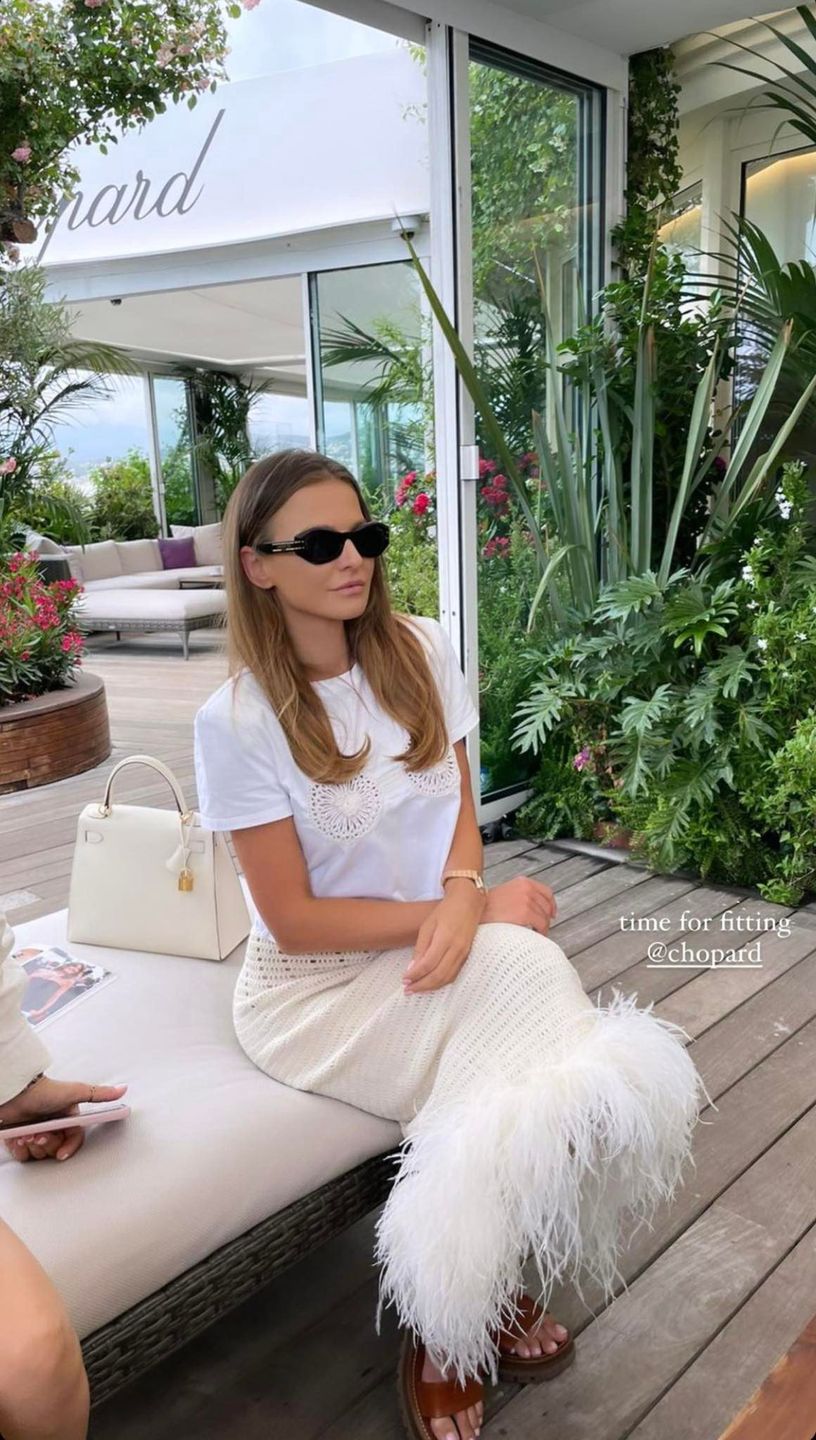 Anna Lewandowska podbija Cannes