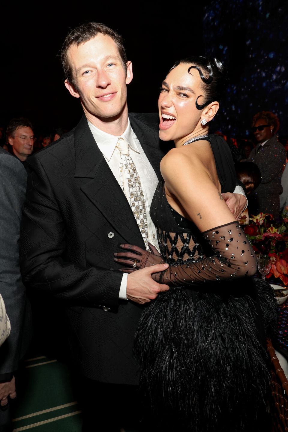 Callum Turner i Dua Lipa