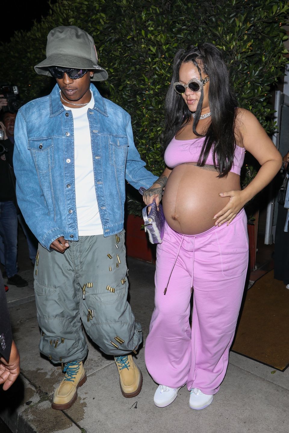 Rihanna w zaawansowanej ciąży i ASAP Rocky