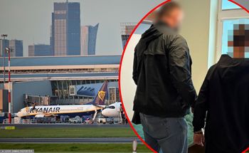 "Podłożyliśmy bombę". Akcja służb na lotnisku w Warszawie