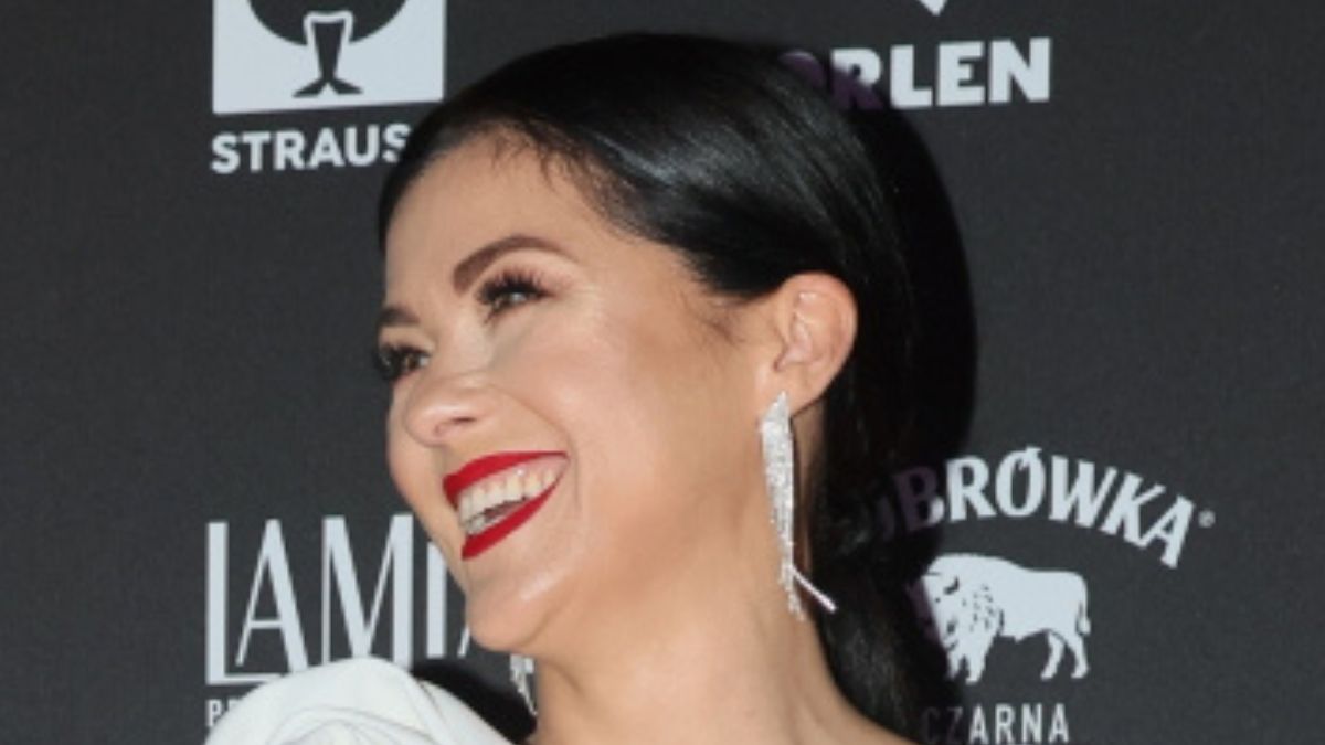 Katarzyna Cichopek na Gali Piłkarskiej Ekstraklasy pozowała nie tylko z Maciejem Kurzajewskim