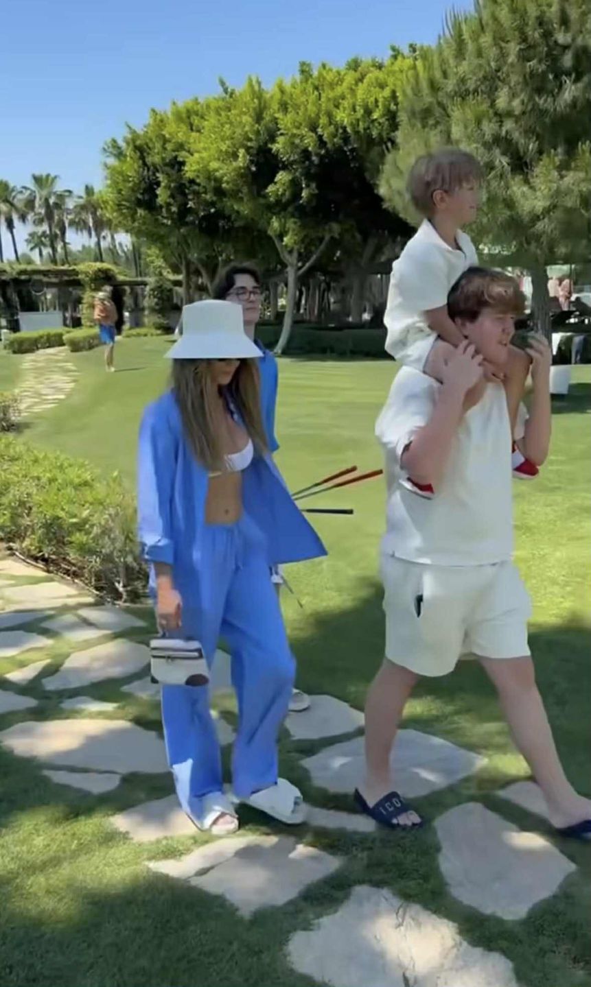 Sielskie chwile Małgorzaty Rozenek z familią na wakacjach