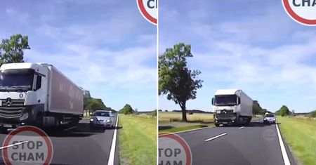 Wyprzedzał i prawie doprowadził do tragedii. Bulwersujące nagranie