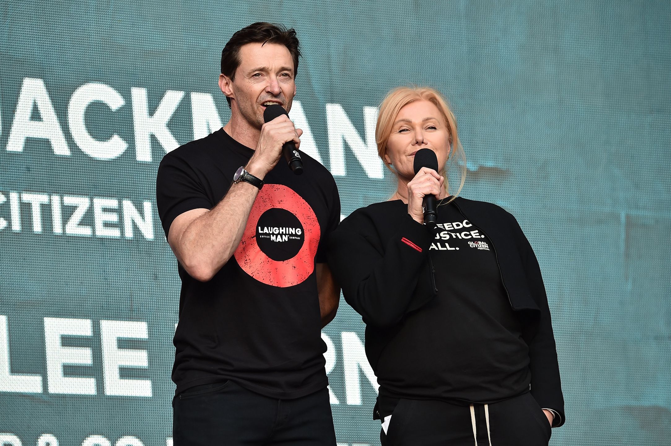 Hugh Jacmkan i Deborra-Lee Furness