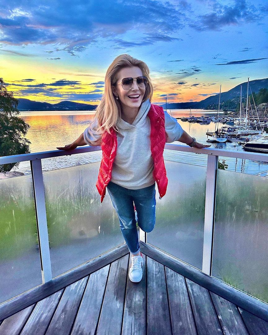 Joanna Racewicz w sportowej stylizacji