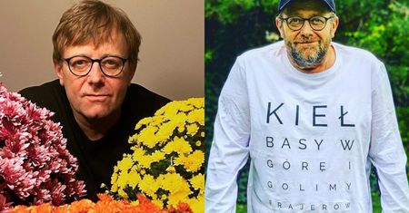 Znacznie SZCZUPLEJSZY Olaf Lubaszenko wspiera sprzedawców kwiatów: "Bądźmy życzliwi dla siebie" (FOTO)