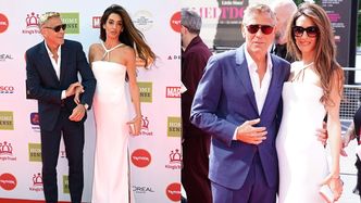George Clooney i młodsza od niego o 17 lat Amal błyszczą na gali charytatywnej. Klasa?