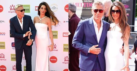 George Clooney i młodsza od niego o 17 lat Amal błyszczą na gali charytatywnej. Klasa?