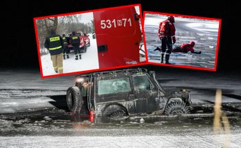 Zdjęcia Polaków na zamarzniętych rzekach hitem sieci. O zdanie pytamy eksperta