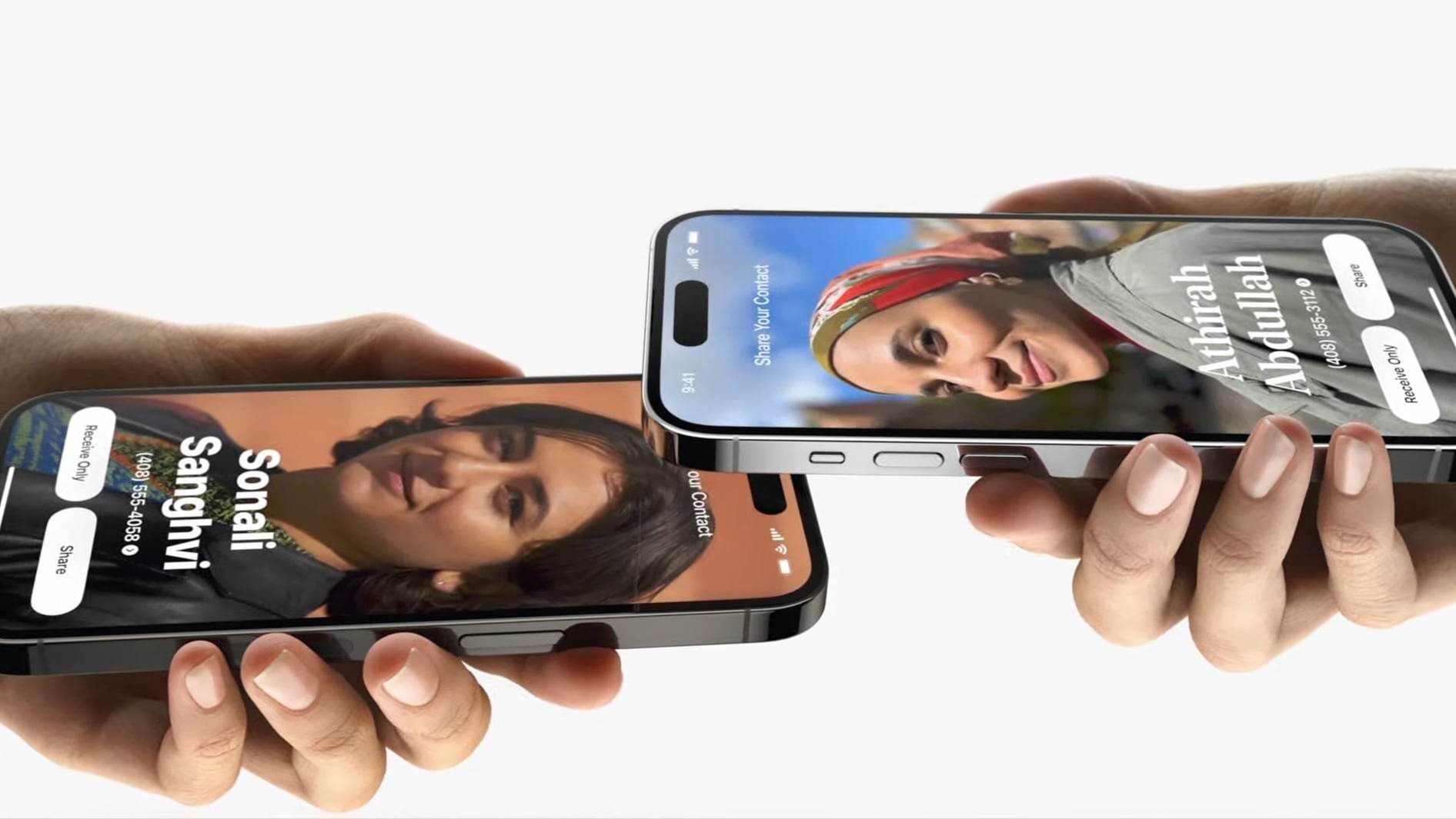 NameDrop w iOS 17