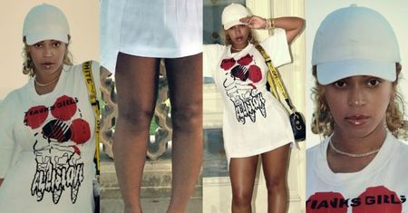 Beyonce pokazuje nogi w nowej stylizacji