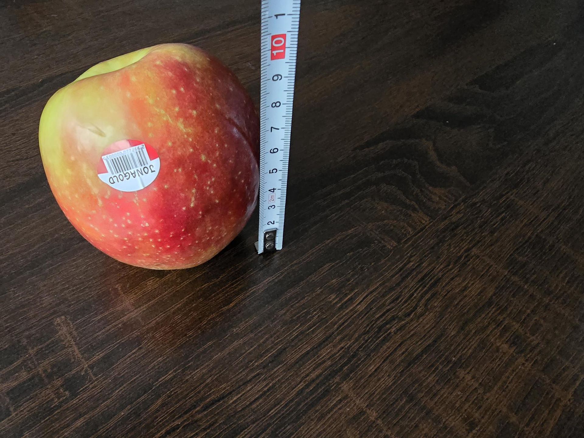 Jabłko czytelnika ma ponad 10 cm 