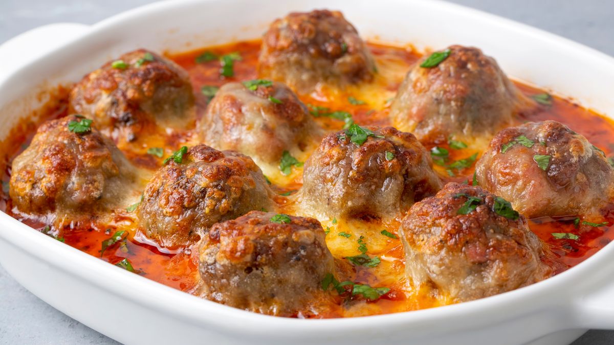 Zapiekanka z klopsikami