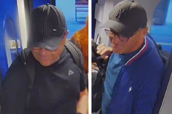 Policjanci szukają tego mężczyzny. Uchwyciła go kamera w pociągu