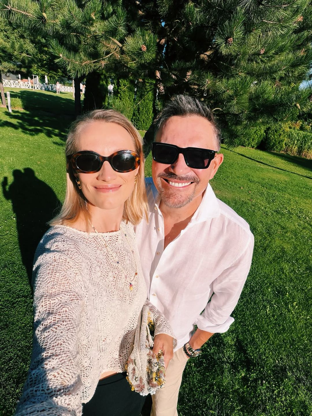 Krzysztof i Joanna Ibiszowie i ich drewniana rocznica