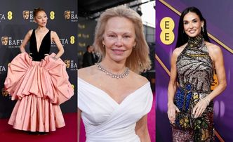 Gala BAFTA 2025: wydekoltowana Ariana Grande, naturalna Pamela Anderson, olśniewająca Demi Moore