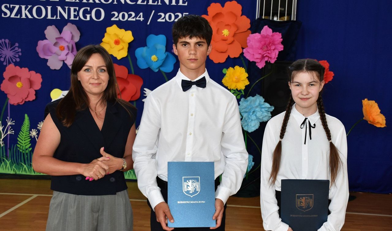 Pożegnanie ósmoklasistów 2025 w Szkole Podstawowej nr 3 w Rypinie
