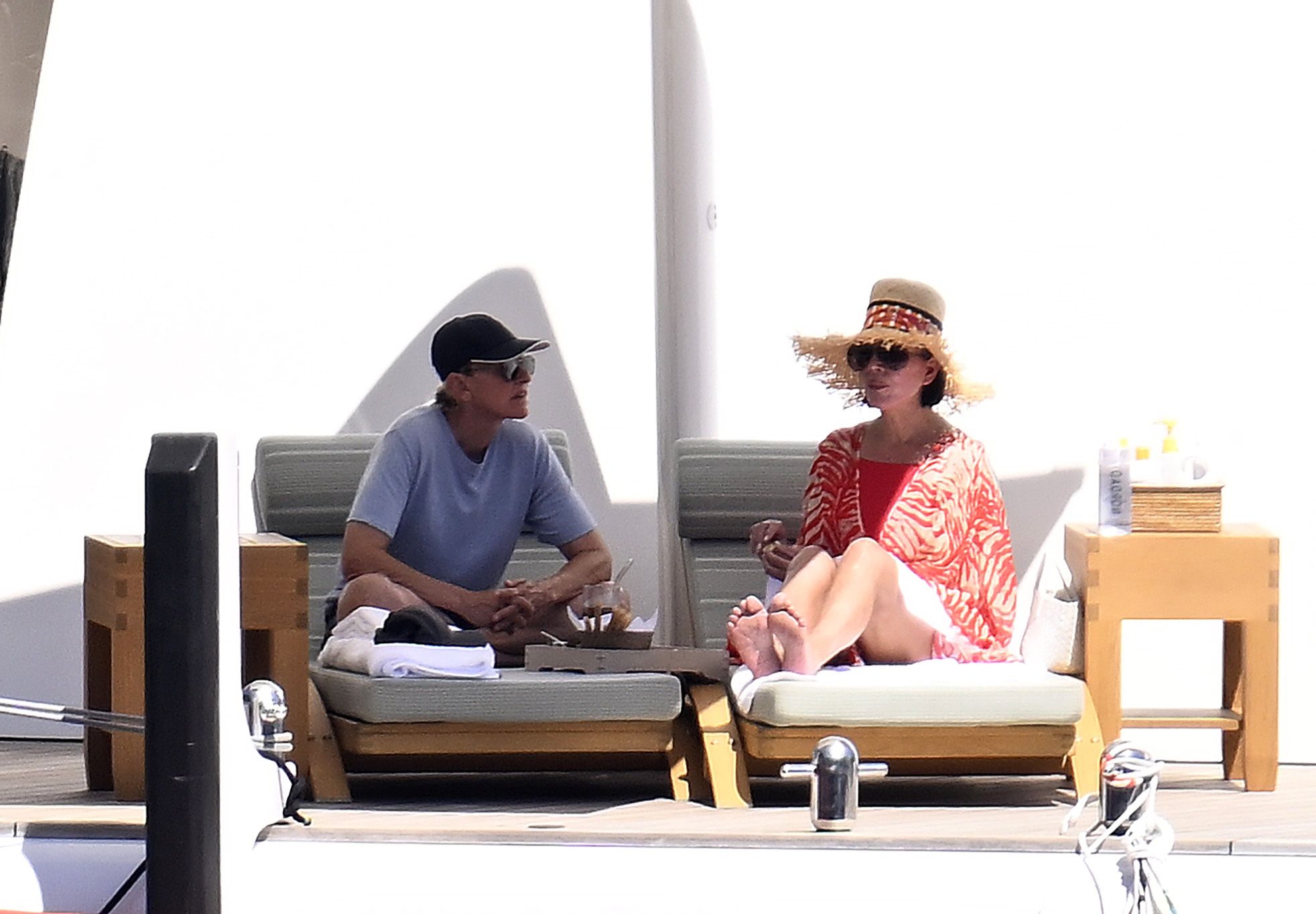 Ellen DeGeneres byczy się z Kris Jenner na jachcie