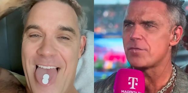 Robbie Williams komentuje aferę z "BIAŁĄ GRUDKĄ" i przekonuje: "To była MIĘTÓWKA"