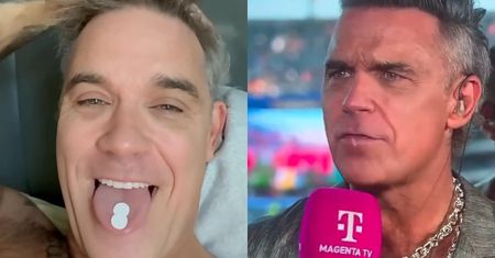 Robbie Williams komentuje aferę z "BIAŁĄ GRUDKĄ" i przekonuje: "To była MIĘTÓWKA"
