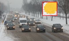 IMGW ostrzega. Fatalne warunki na drogach
