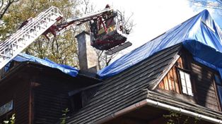 Zakopane: Podpalił zabytkowy "Dom Doktora". Usłyszał surowy wyrok więzienia