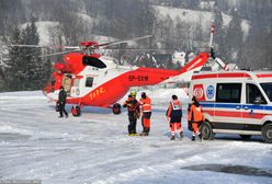 Tragedia w Tatrach. Śmigłowiec i tuzin ratowników w górach