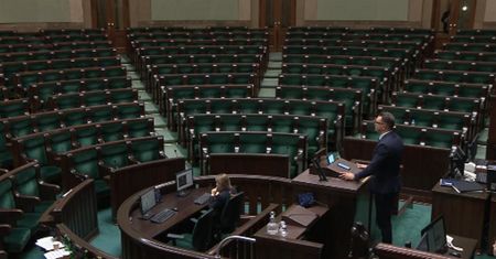 Mejza krytykuje Tuska i chwali Kaczyńskiego. Nikt tego nie usłyszał