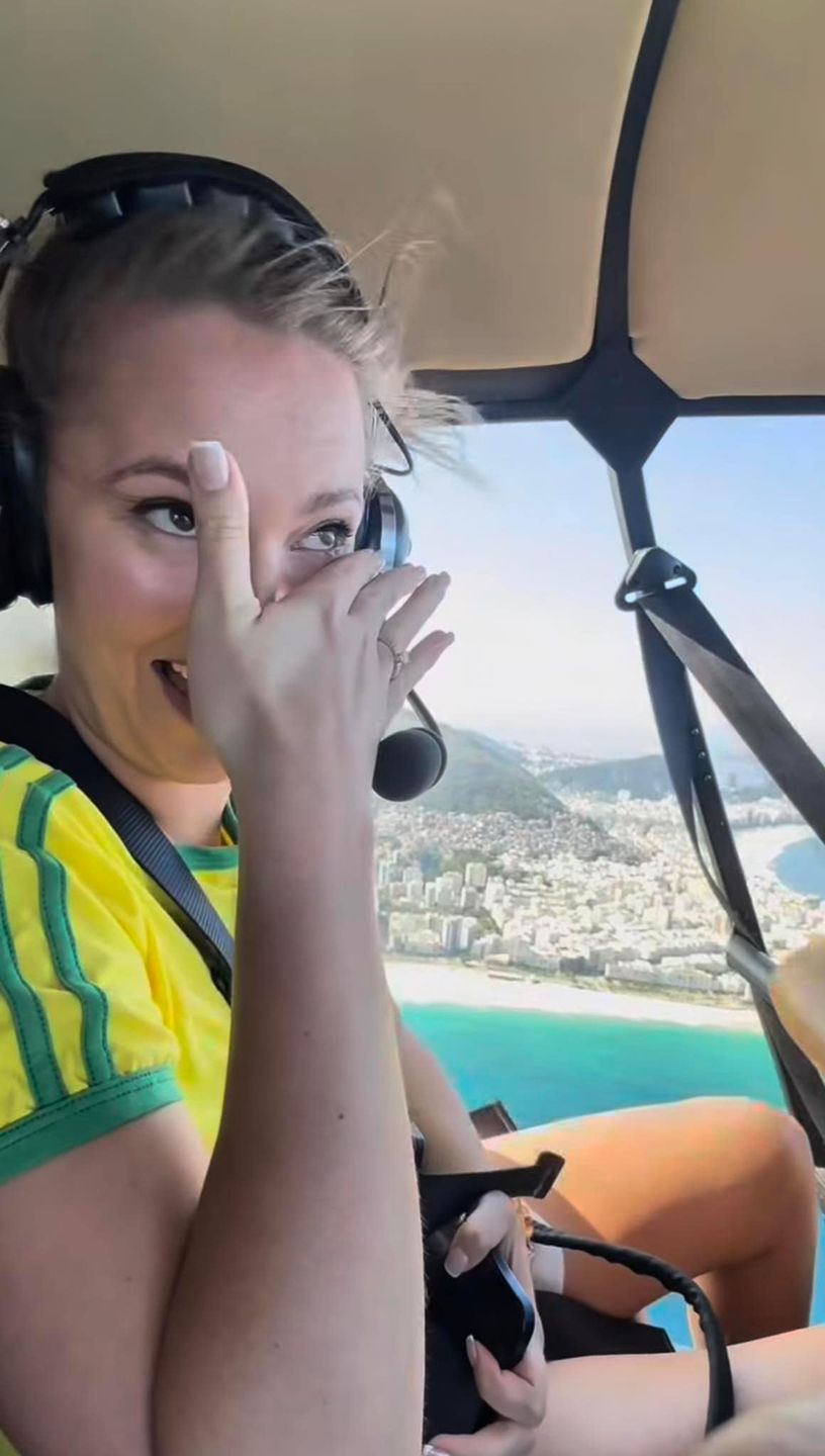 Krystyna Sokołowska z "PnŚ" zaręczyła się w przestworzach