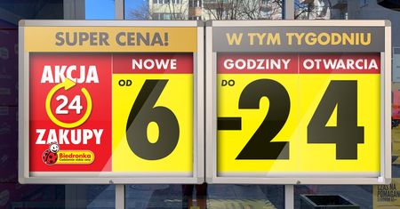 Koronawirus w Polsce. Nowe godziny otwarcia Biedronki. Niektóre nawet całą dobę