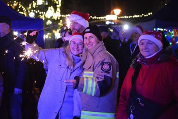 Rusiec: Jarmark Bożonarodzeniowy. Ależ było pięknie i klimatycznie