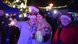 Rusiec: Jarmark Bożonarodzeniowy. Ależ było pięknie i klimatycznie