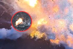 Gigantyczna eksplozja na froncie. Rosyjski BMP zrównany z ziemią