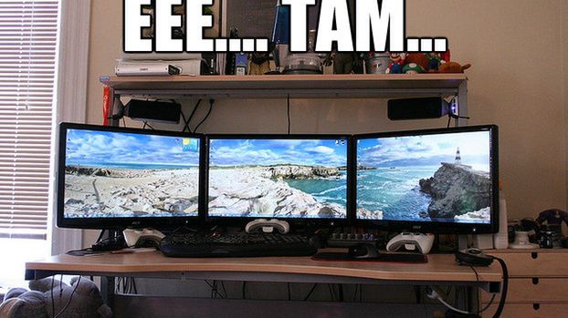 Co zrobić, gdy 3 monitory na biurku to przypał, a nie fajny sposób na granie? 1