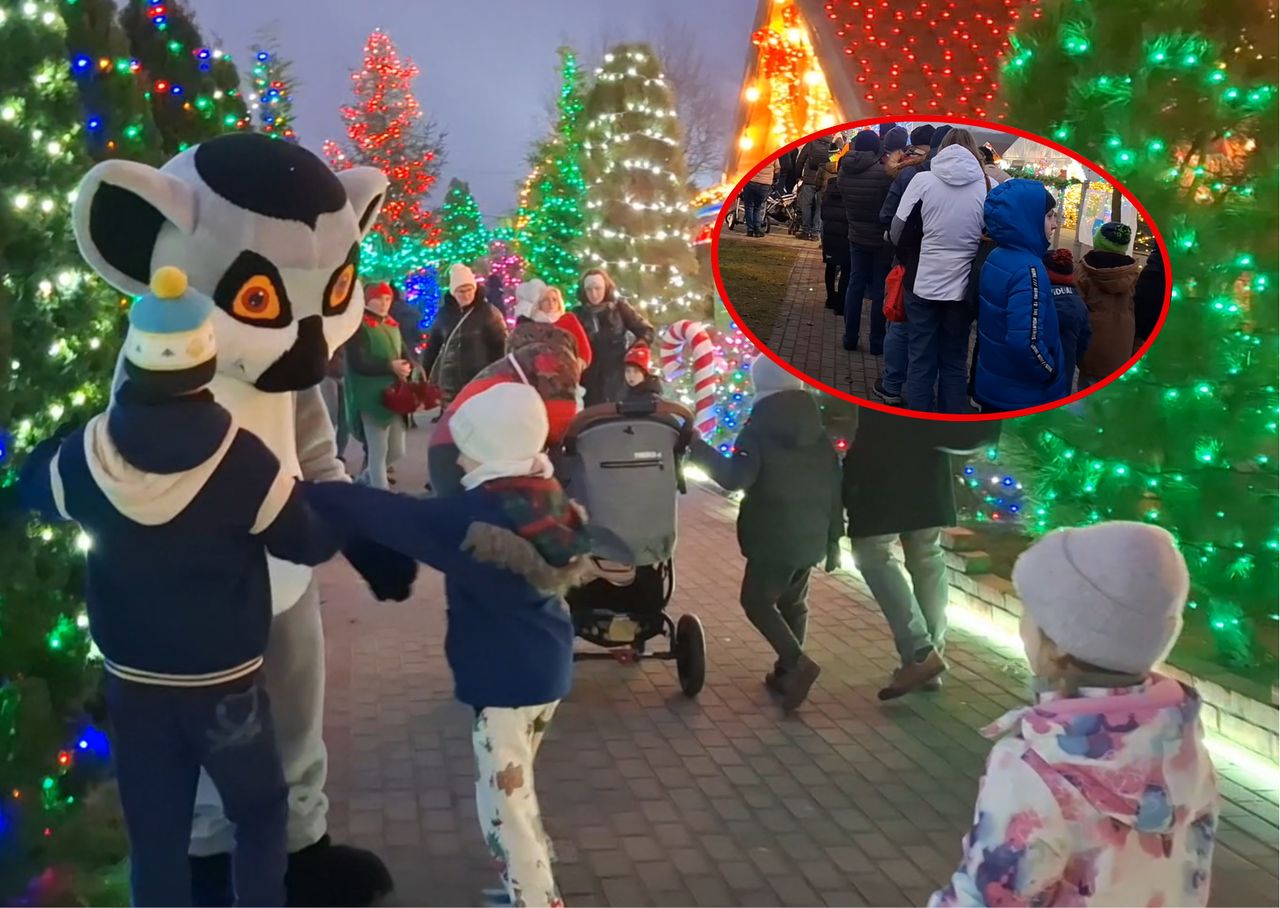Atrakcja w małej wsi przyciągnęła tłumy. Na miejscu kolejki i pełne parkingi