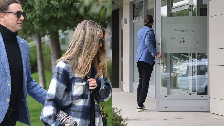 Małgorzata Rozenek i Radosław Majdan wędrują do gabinetu medycyny estetycznej